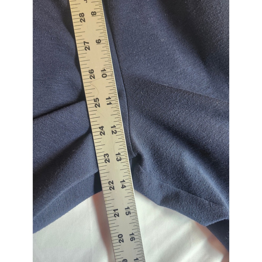 White Stag Plus Petite Navy Blue Elastic Waist Pull On Pants Pockets 16W 16WP - Picture 5 of 8